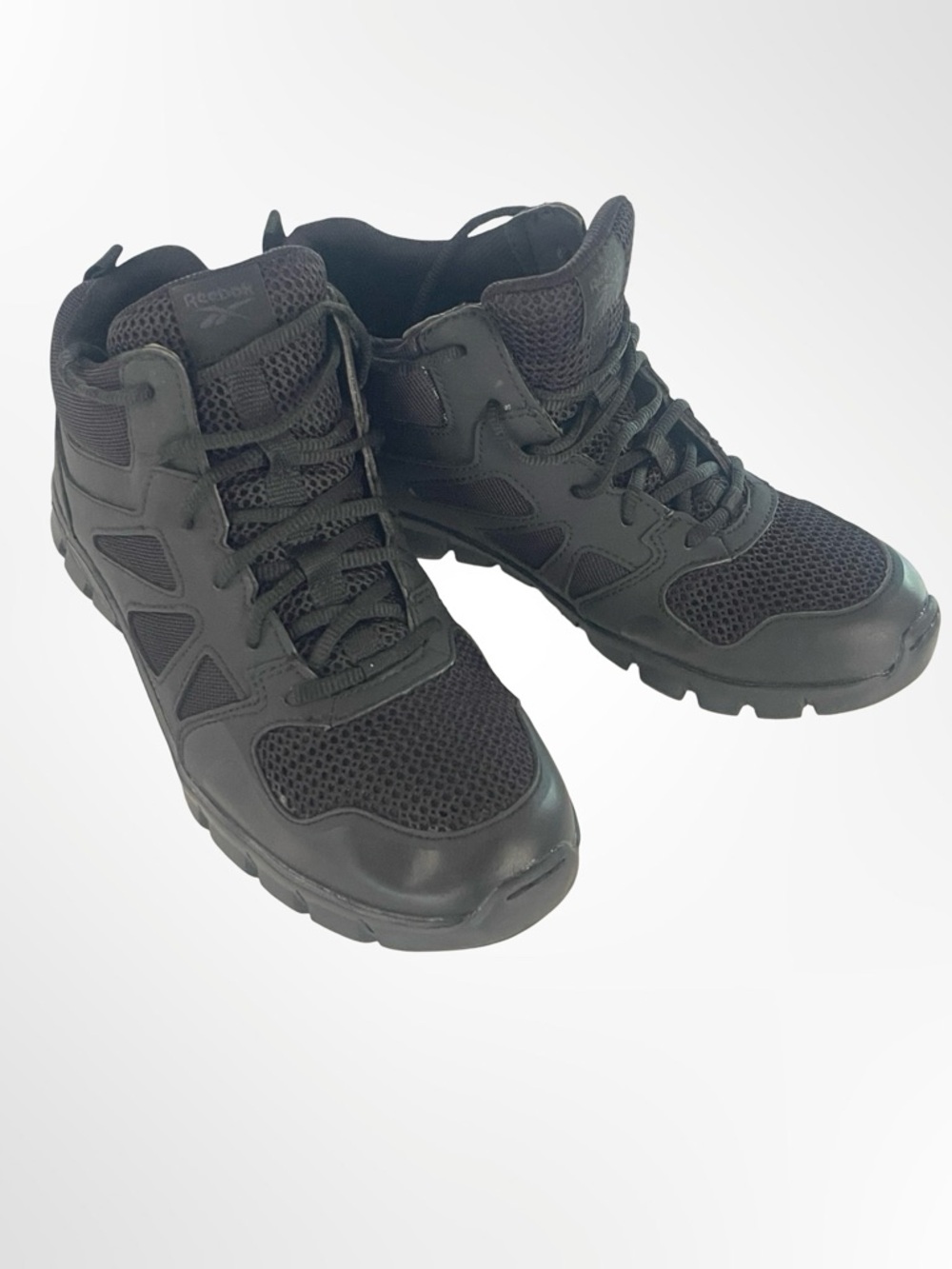 Reebok Men's Black Tactical/Training High-Top Sneakers